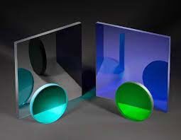 UVC Infrarode Optische het Glasfilters van 520nm voor de Spectroscopie