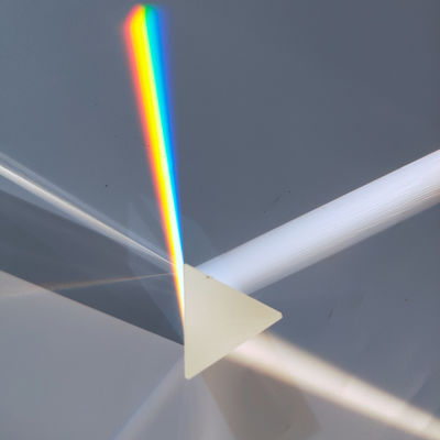 Caf2 Gelijkzijdig Optisch Glasprisma Crystal Lenses For Sensor Measurement