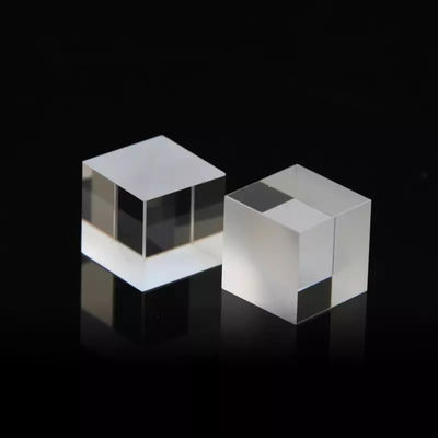 Grote BK7 optische glazen lens Crystal Cube Prism Infrarood Fresnel-lens