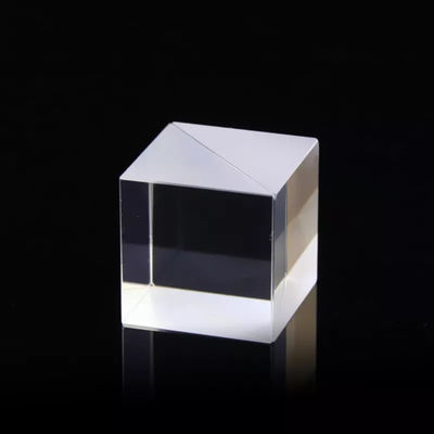 Grote BK7 optische glazen lens Crystal Cube Prism Infrarood Fresnel-lens