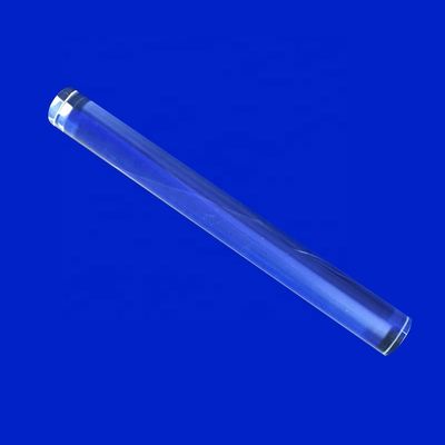 10mmx60mm Saffier 0.5mm tot 50mm Glas Rod Lens For Laser Machine